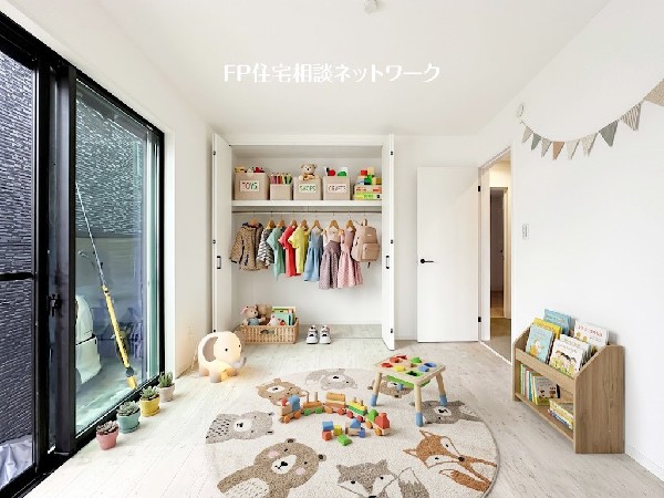■子供部屋■本画像はAIがCGで家具作成しており、実際の現地に家具は設置されておりません。また、販売価格に家具、小物等は含まれておりません。