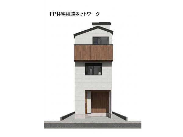 外観:東急東横線「妙蓮寺」駅徒歩5分の新築戸建！都内へのアクセスも良く、通勤・通学にも便利、周辺にはお買物施設も充実しておりお買物にも困らない立地です。