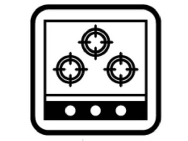 設備慣れている方も多く、火力が目に見えるため、使いやすいという方も多い、3口のガスコンロ仕様です。