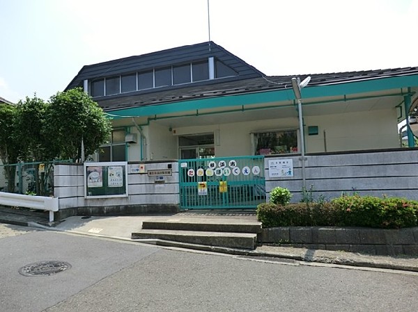 周辺環境:たかた保育園　(認可保育園として、様々な遊びの経験から自ら考え行動し、生きる力の基礎を育てる。)