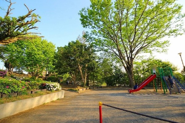 周辺環境:梅が丘第三公園(住宅街らしく近隣には公園が複数ありますので、お子様にも嬉しい住環境です。きっと、お気に入りの公園がみつかるはずです。)