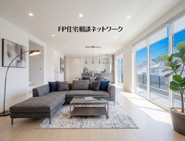 【LDK21.4帖】  本画像はAIがCGで家具を作成しており、実際の現地に家具は設置されておりません。また、販売価格に家具等は含まれておりません。