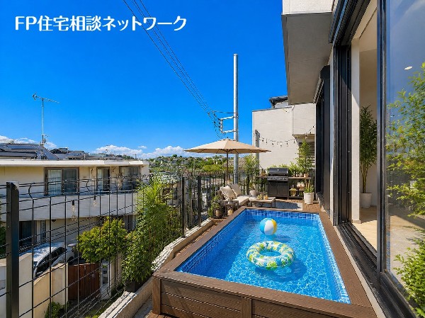 外観:■庭■本画像はAIがCGで家具作成しており、実際の現地に家具は設置されておりません。また、販売価格に家具等は含まれておりません。