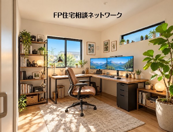本画像の家具、PC、照明小物等はCGイメージで販売価格にも含まれず、付帯しません。