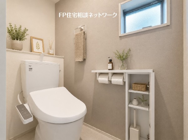 ■トイレ■本画像はAIがCGで家具作成しており、実際の現地に家具は設置されておりません。また、販売価格に家具、小物等は含まれておりません。