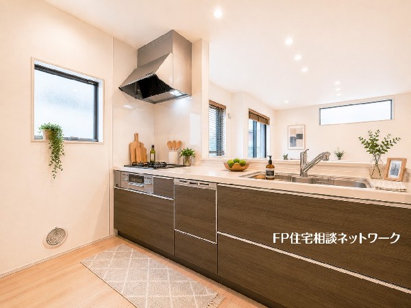 ■キッチン■本画像はAIがCGで家具作成しており、実際の現地に家具は設置されておりません。また、販売価格に家具、小物等は含まれておりません。