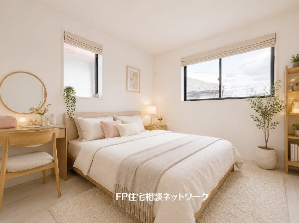 ■洋室■本画像はAIがCGで家具作成しており、実際の現地に家具は設置されておりません。また、販売価格に家具、小物等は含まれておりません。