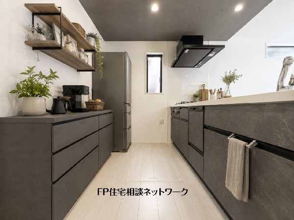 ■キッチン■本画像はAIがCGで家具作成しており、実際の現地に家具は設置されておりません。また、販売価格に家具、小物等は含まれておりません。