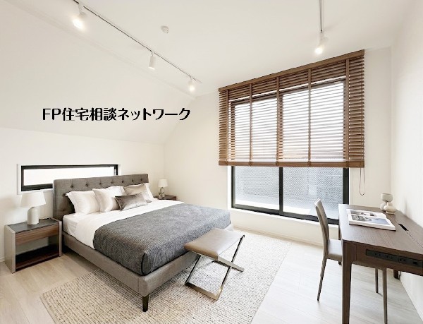 【洋室│7.5帖】  本画像はAIがCGで家具を作成しており、実際の現地に家具は設置されておりません。また、販売価格に家具等は含まれておりません。