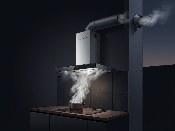 設備調理中の煙や油、ニオイを屋外へ排出する設備です。戸建では、ダクトを用いるシロッコファンや壁に直接設置するプロペラファンが主流です。