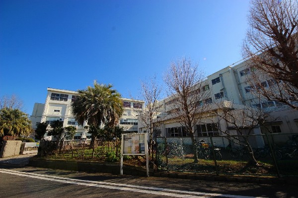 周辺環境:高田東小学校(お子様が一日の中でも長い時間を過ごす小学校。のびのびと過ごし、広い校庭で元気に駆け回ったり、どんどん成長していくお子様の姿が目に浮かびます。)