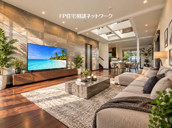 本画像のTV、TV台、家具、家電、植栽等はCG生成の配置イメージです。販売価格にこれらは含まれません。