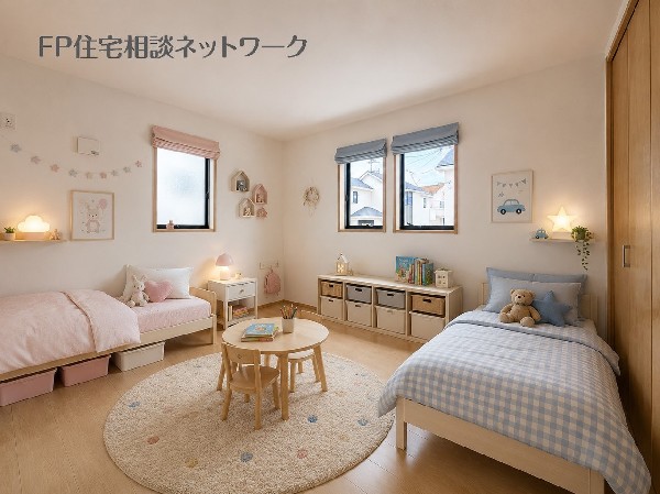 建物プラン例　延床面積100m2　2階建て　価格2400万円（税込）