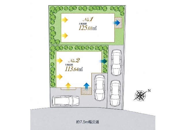 区画図:全体区画図