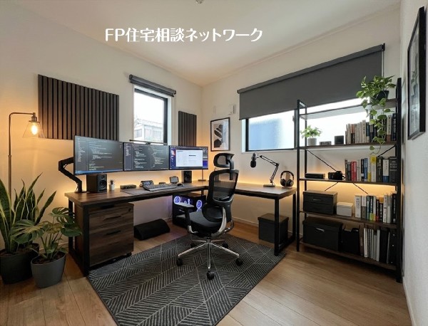 【洋室│4.5帖】  本画像はAIがCGで家具を作成しており、実際の現地に家具は設置されておりません。また、販売価格に家具等は含まれておりません。
