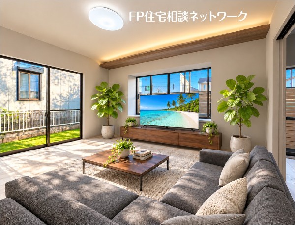 本画像のＴＶ、家具、家電、植栽、小物等はCG生成の配置イメージです。販売価格にこれらは含まれません。