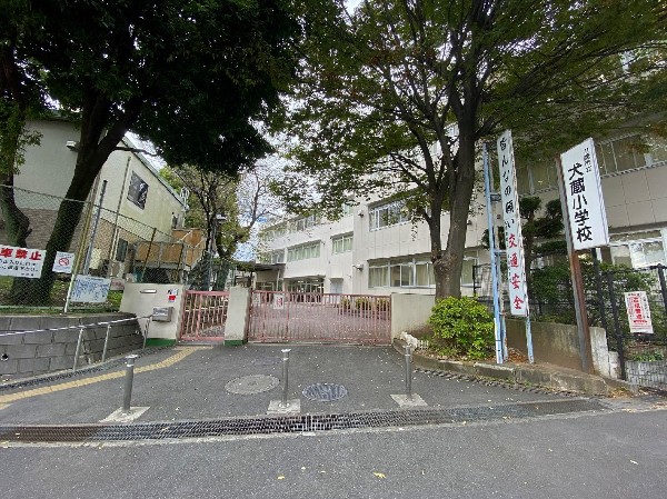 周辺環境:犬蔵小学校(緑の丘に包まれた自然豊かな環境の中で、44年の歴史を刻んできた犬蔵小学校。現在、1100人を超える児童が、のびのびと学校生活を送っています。)