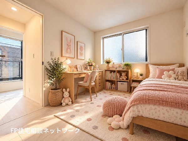 本画像はAIがCGで家具、小物などを生成しているので実際の現地には設置されておりません。