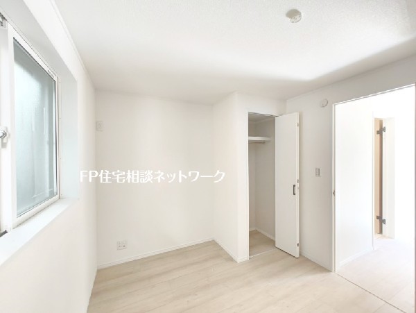 全居室クローゼット付ですっきり片付く住まい。居室空間を隅々まで使えるのが嬉しいですね。