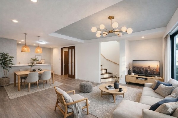 本画像の家具はAI生成CGです。実際に家具の設置はなく、販売価格にも含まれません。