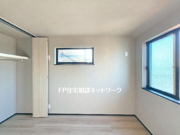 2面採光、全居室収納付きのお部屋が4室あります。お子様がそれぞれ自分のお部屋を持つことが出来ますね。