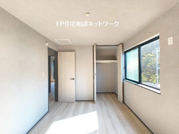 全居室クローゼット付きで、すっきり片付く住まいが実現。居室空間を隅々まで使えるのが嬉しいですね。