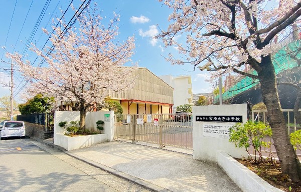 周辺環境:南神大寺小学校(１学年１～２クラスの小規模校。学校教育目標は「みつめ　みがきあい　みらいをひらく　南神の子」。)