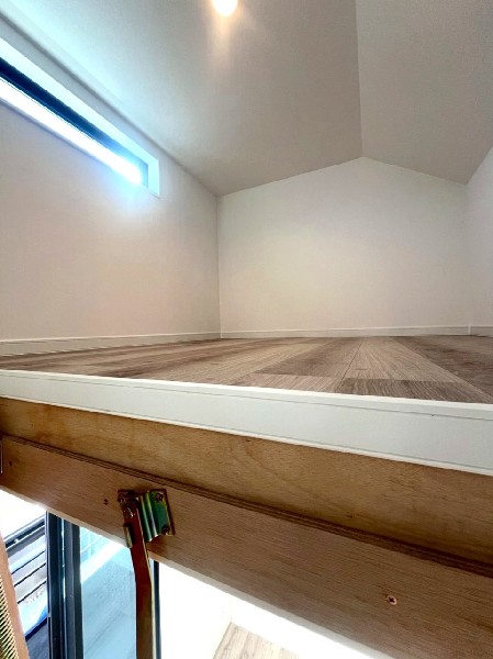 季節用品や思い出の品がたっぷり収納できる小屋裏収納。お部屋が片付き、リビングを広く使うことができます