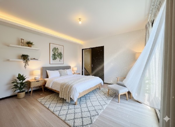 本画像はAIがCGで家具作成しています。現地に家具は設置されておらず販売価格に含まれておりません。  