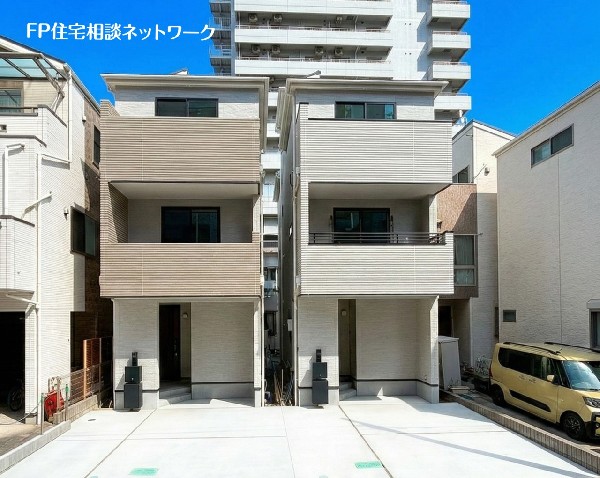 外観:徒歩5分以内に小学校、公園、スーパー、コンビニなどの生活利便施設が充実しており便利な立地です。