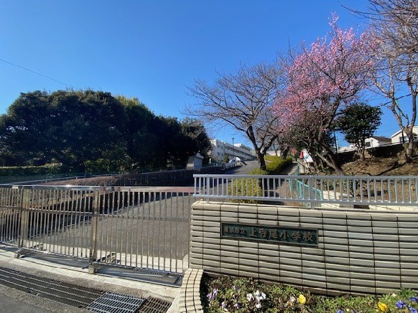 周辺環境:上寺尾小学校(学校の敷地内にトリムコースという裏山があるので、自然豊かな環境で学校生活を送ることが出来ます)