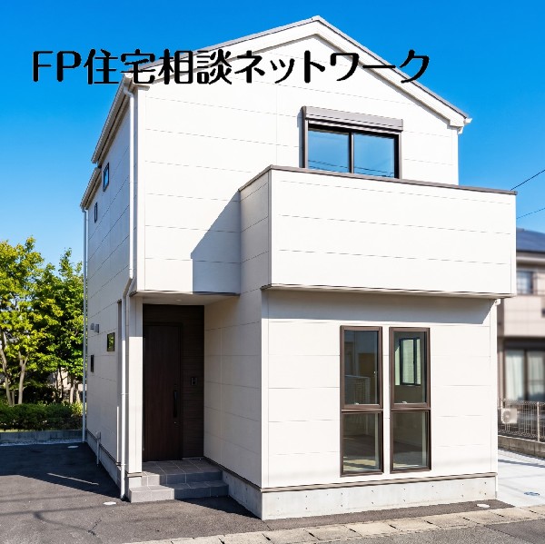 外観:青空に映える白を基調としたシンプルモダンな外観。全てCGにて作成の為、現況とは異なる場合があります。