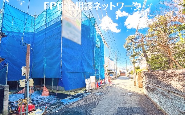 外観:現地外観写真（建築中）