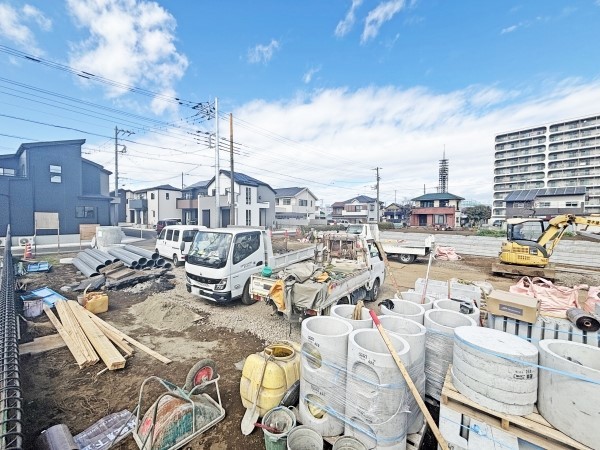 外観:現地外観写真(建築中)